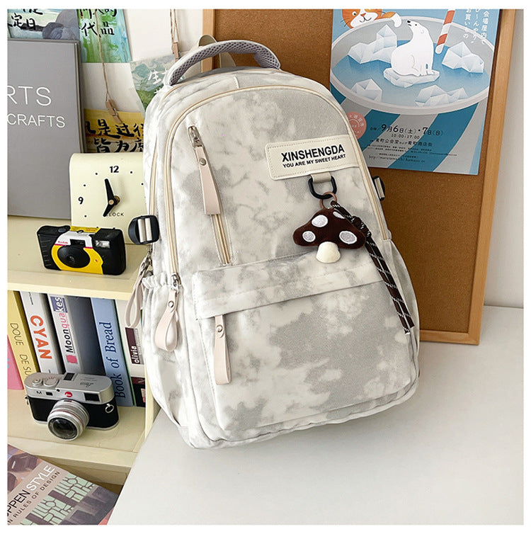 Multi-Pocket Casual School Backpack