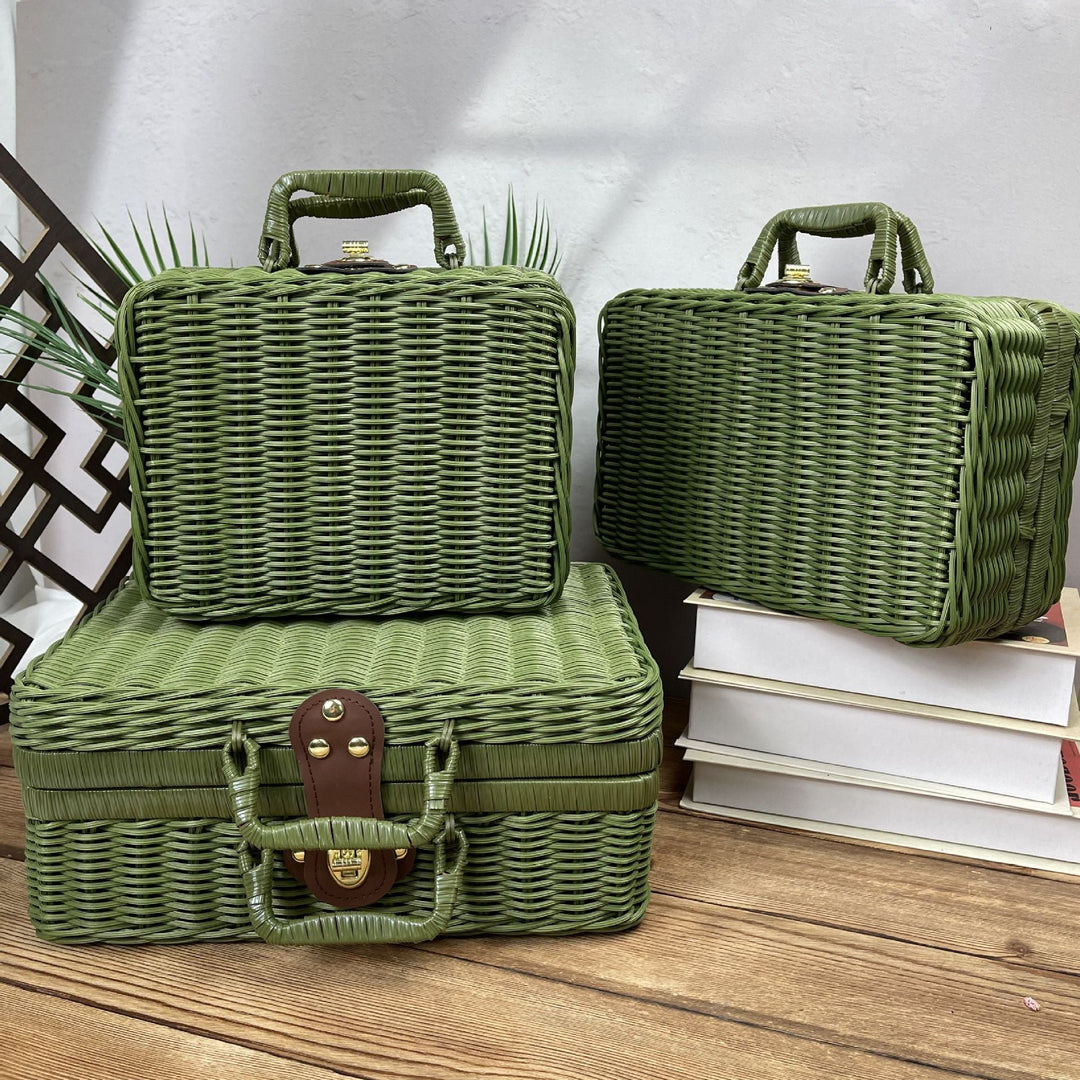 Ladies Rattan Handbag Kalsten