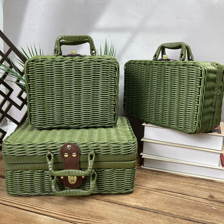 Ladies Rattan Handbag Kalsten