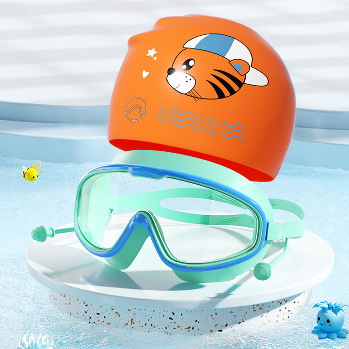 Kids Fun Tiger-Themed Swim Set Kalsten