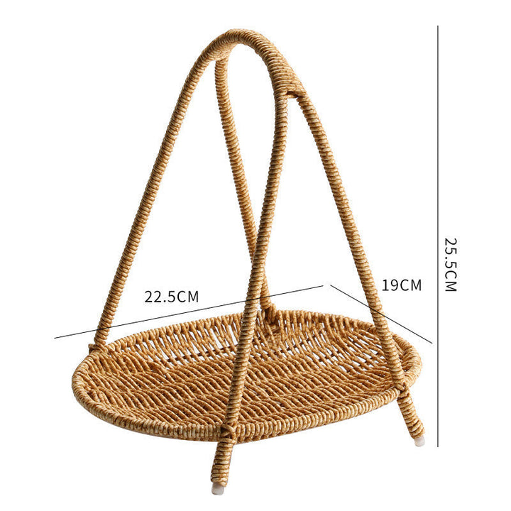 Elegant Woven Storage Basket Kalsten