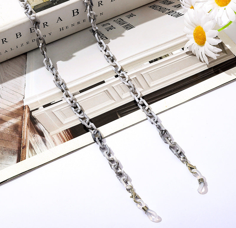 Fashionable necklace with clip clasp Kalsten