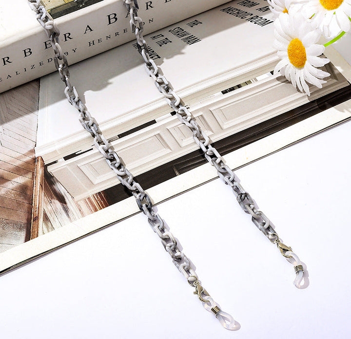 Fashionable necklace with clip clasp Kalsten