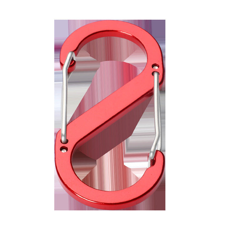 Aluminium carabiner with safety snap Kalsten
