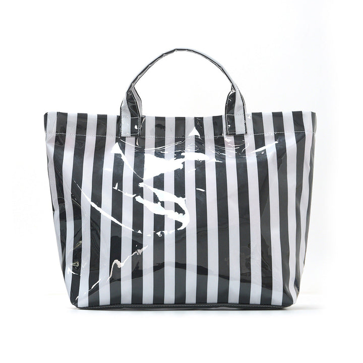 Beach bag with colorful check pattern and water-repellent coating Kalsten