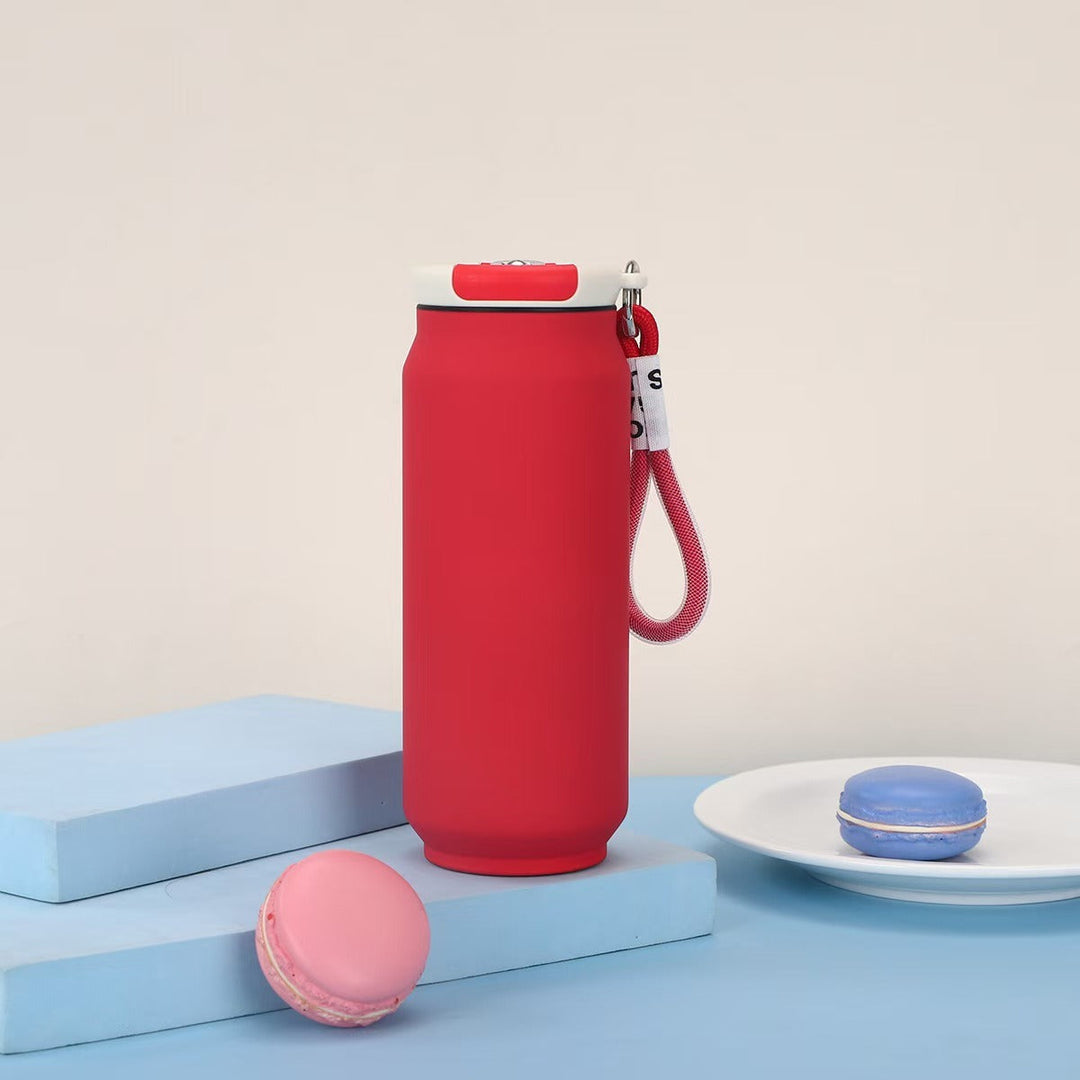 Women insulated water bottle with practical carry handle Kalsten