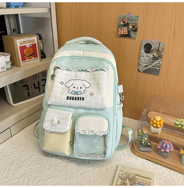 Playful Illustrated Backpack Kalsten