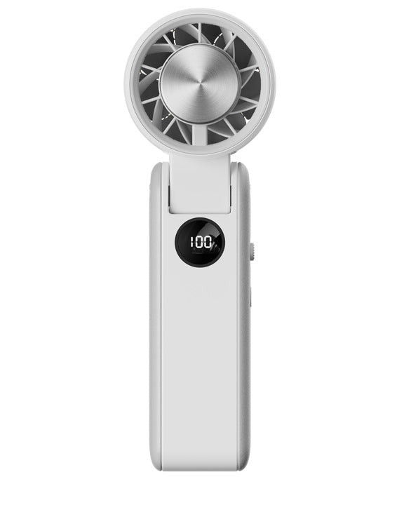 Ladies portable hand fan with multifunctional USB port Kalsten