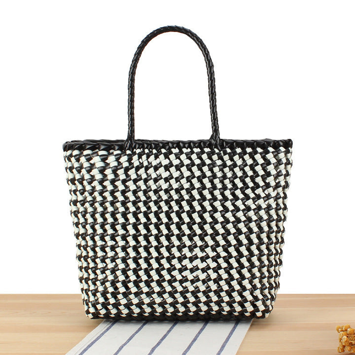 Beach and shopping bag made of high-quality woven material Kalsten