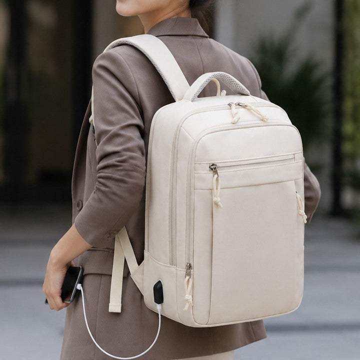 Functional backpack with ergonomic design and numerous pockets Kalsten