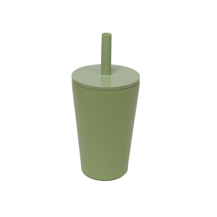 Unisex stylish to-go drinking cup with integrated straw Kalsten