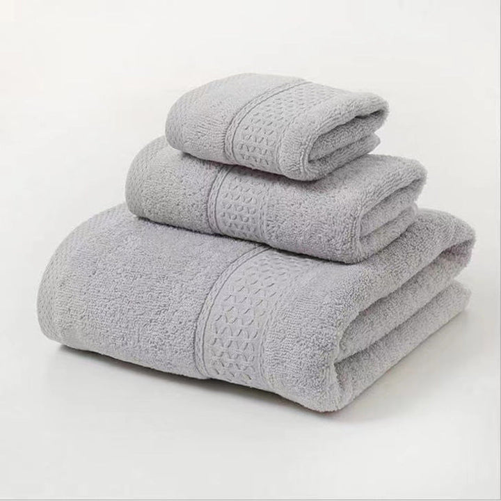 Terry Bath Towel Set with Elegant Structure Kalsten