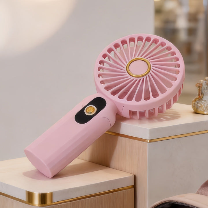 Women's Portable Hand Fan with Digital Display Kalsten    1782815881