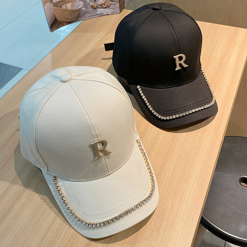 Women's Studded Rhinestone Baseball Cap Kalsten