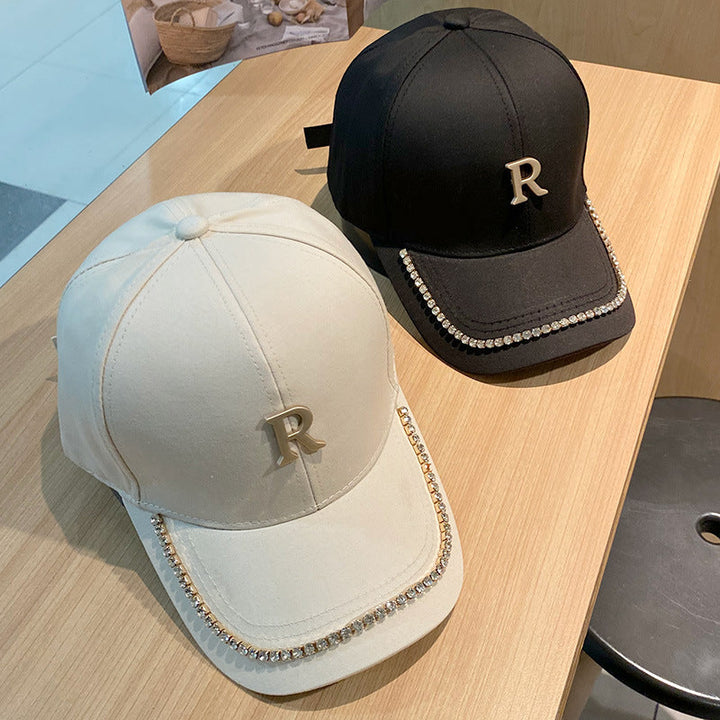Women's Studded Rhinestone Baseball Cap Kalsten