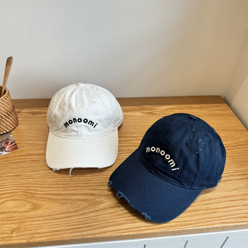 Women's Distressed Cotton Baseball Cap Kalsten
