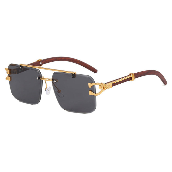 Women's fashionable glasses with innovative frame and luxurious wood detail Kalsten
