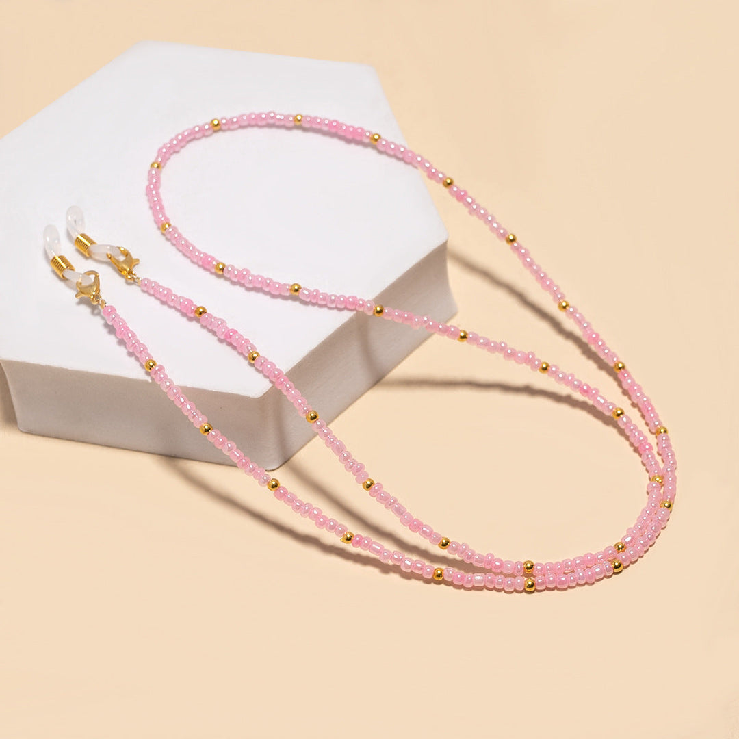 Double-Strand Beaded Eyewear Chain kalsten