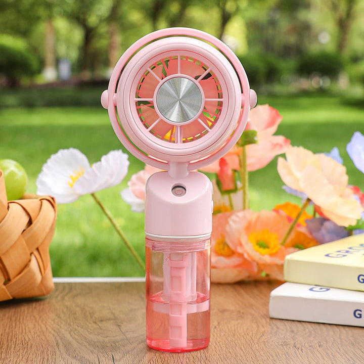 Ladies Portable Mini Fan with Spray Function Kalsten