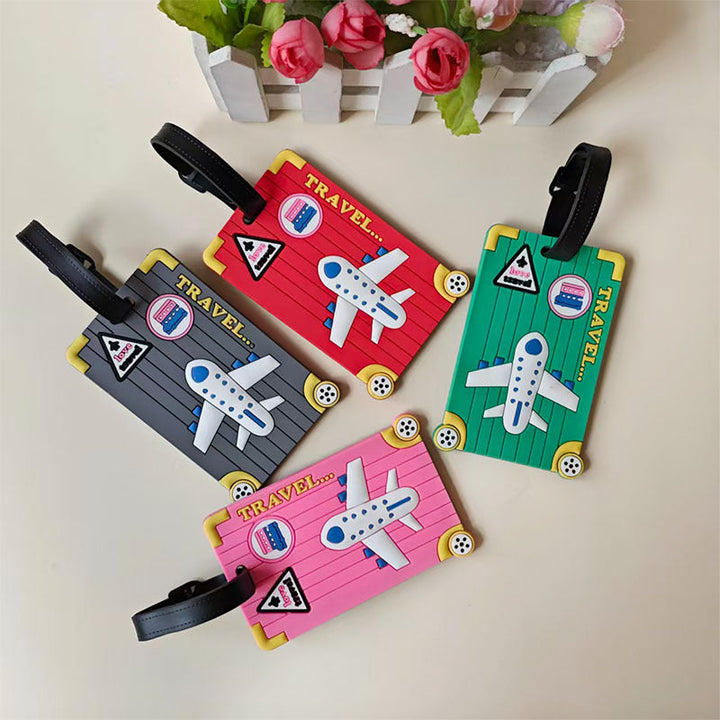 Unisex Travel-Themed Luggage Identifier Kalsten