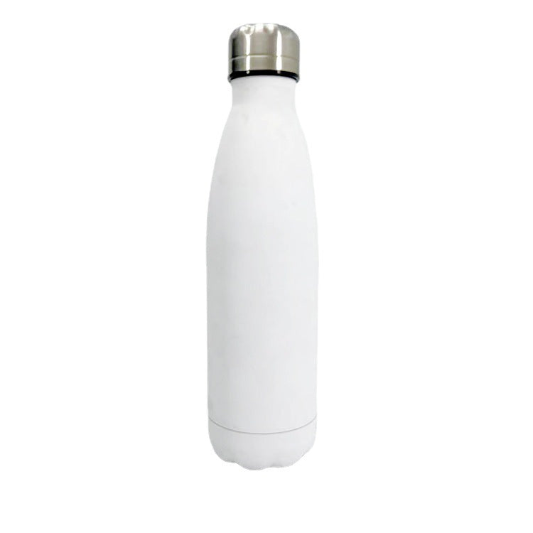 Women stylish stainless steel drinking bottle with anti-slip silicone sleeve Kalsten
