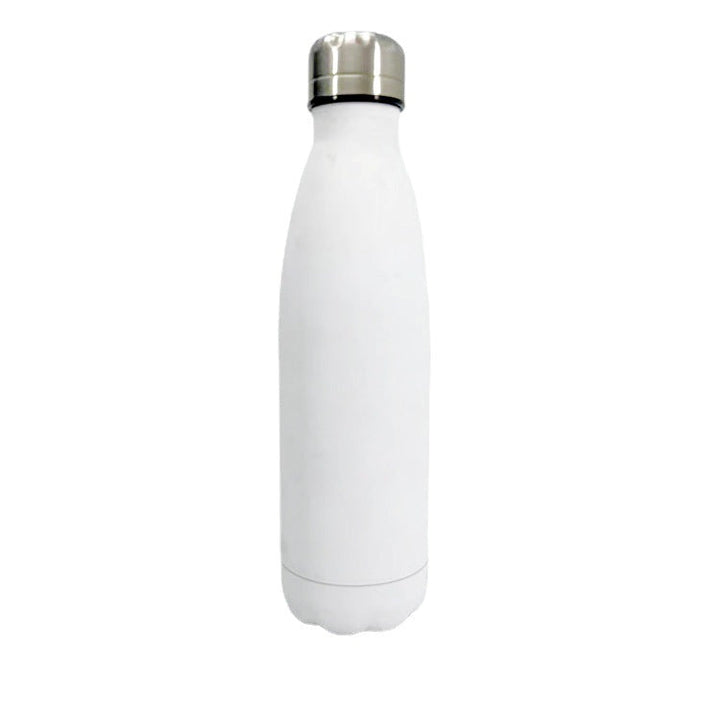 Women stylish stainless steel drinking bottle with anti-slip silicone sleeve Kalsten