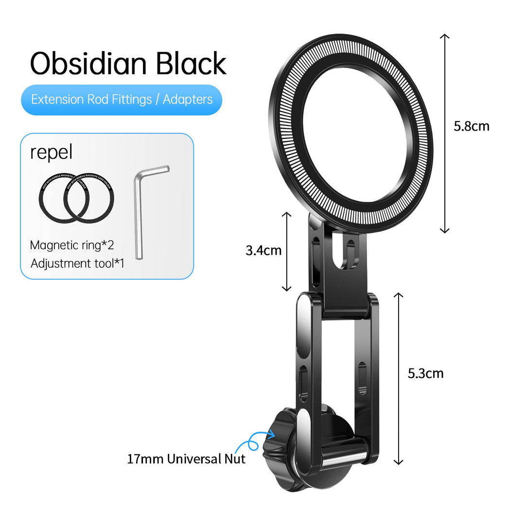 Unisex extension adapter for poles Kalsten