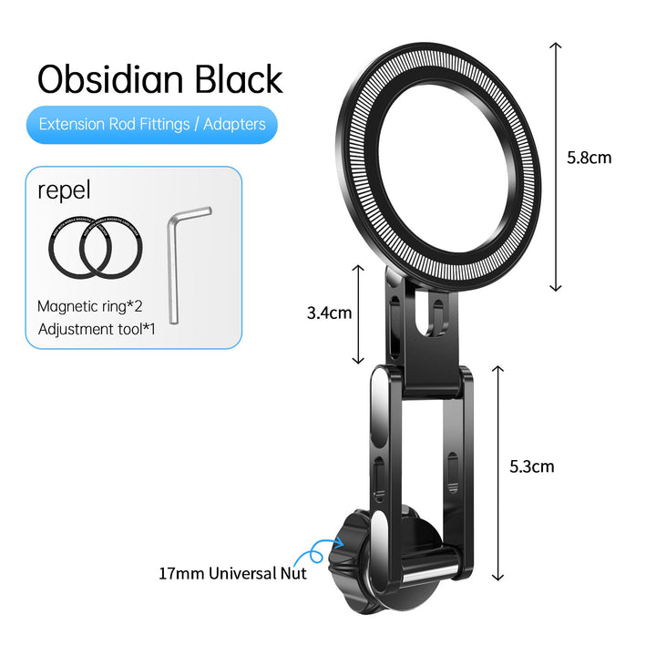 Unisex extension adapter for poles Kalsten