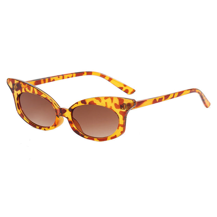Women Cat-Eye Sunglasses with Transparent Frame and UV Protection Kalsten
