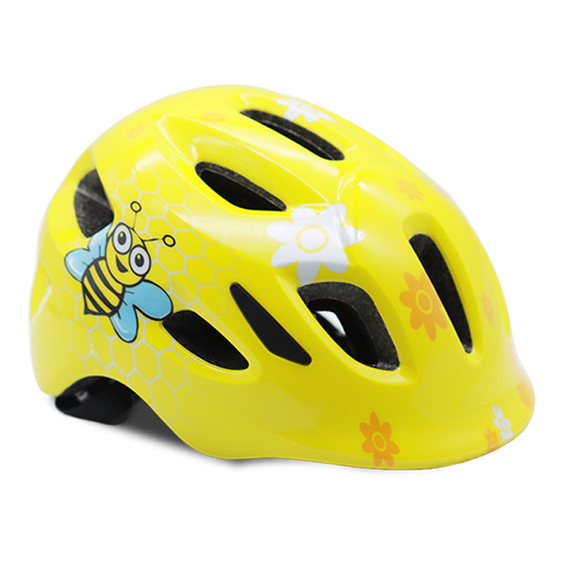 Kids Bicycle Helmet with Colorful Bee Design Kalsten