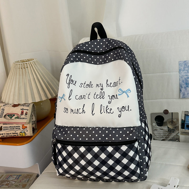 Charming Cotton Print Backpack Kalsten