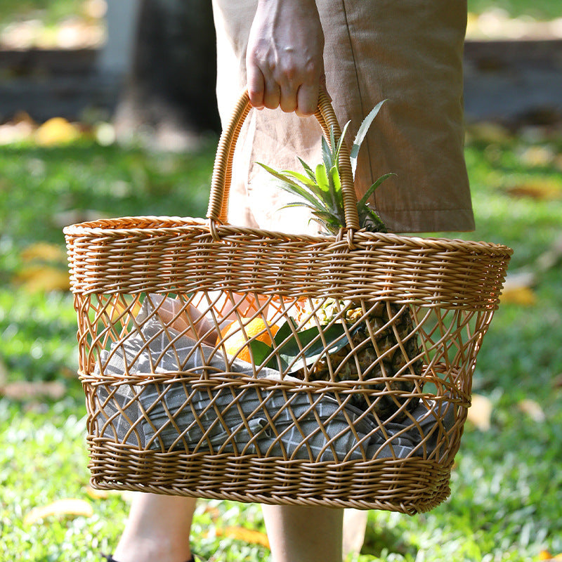 Handcrafted Woven Market Tote Kalsten