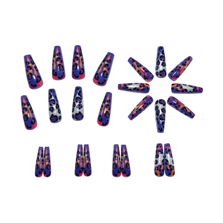 Artificial Nails in Modern Leopard Design Kalsten