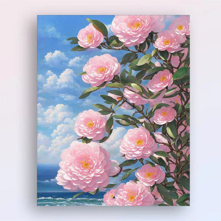 Floral Landscape Canvas Wall Art Kalsten
