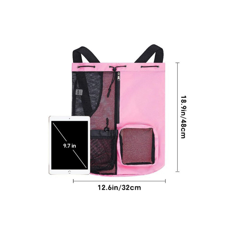 Sporty and Airy Mesh Backpack Kalsten