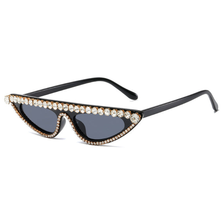 Women's Cat-Eye Sunglasses with Sparkling Stone Accents Kalsten