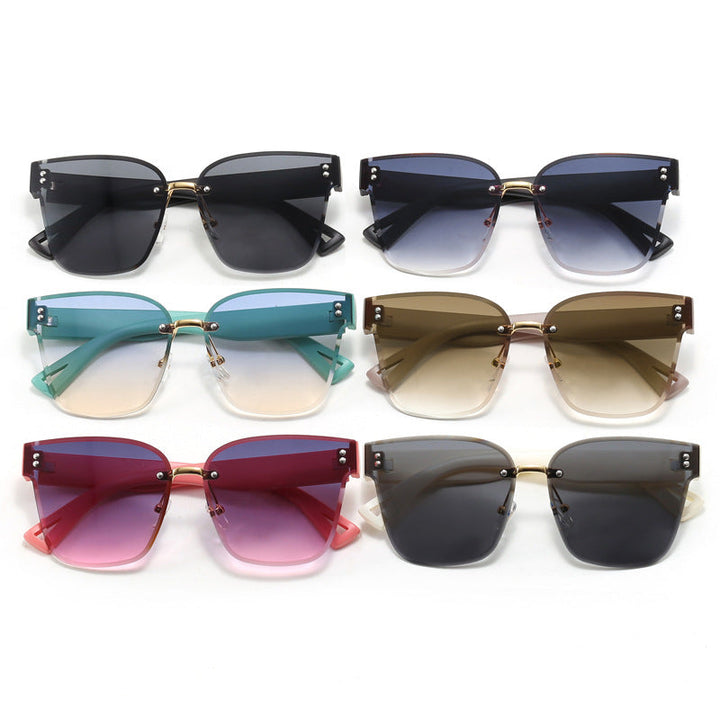 Ladies stylish sunglasses with elegant shield design Kalsten