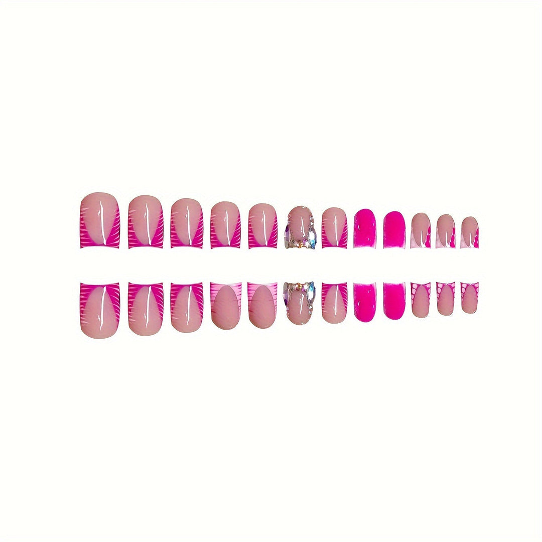 Artistic Press-On Nail Set Kalsten