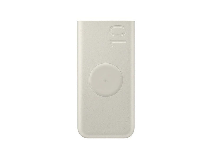 Slim Magnetic wireless power bank with built-in USB-C fast charge and textured eco-shell Kalsten