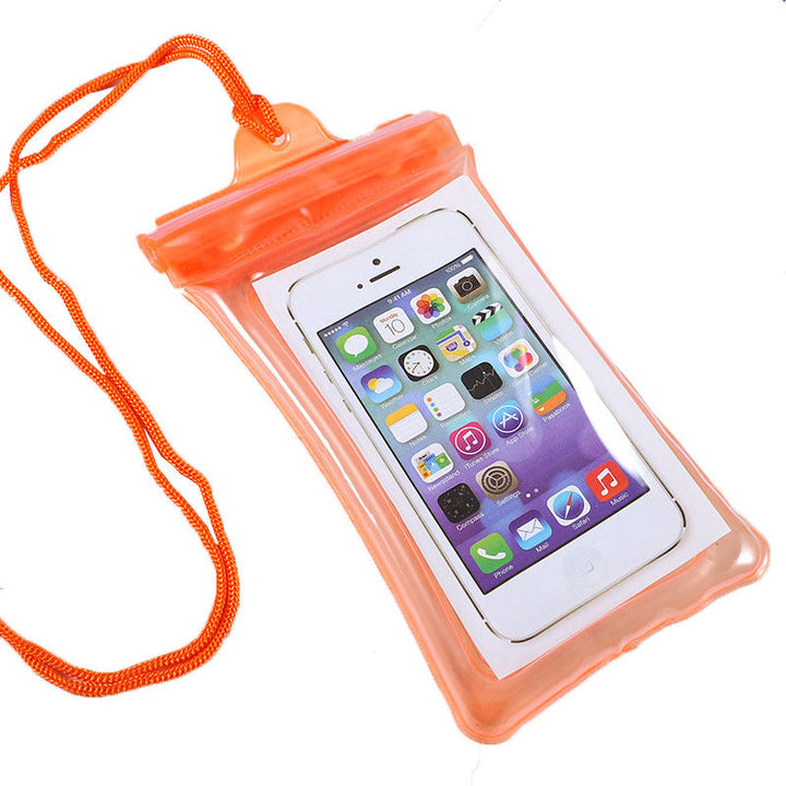 Unisex waterproof smartphone bag with flexible carrying strap Kalsten