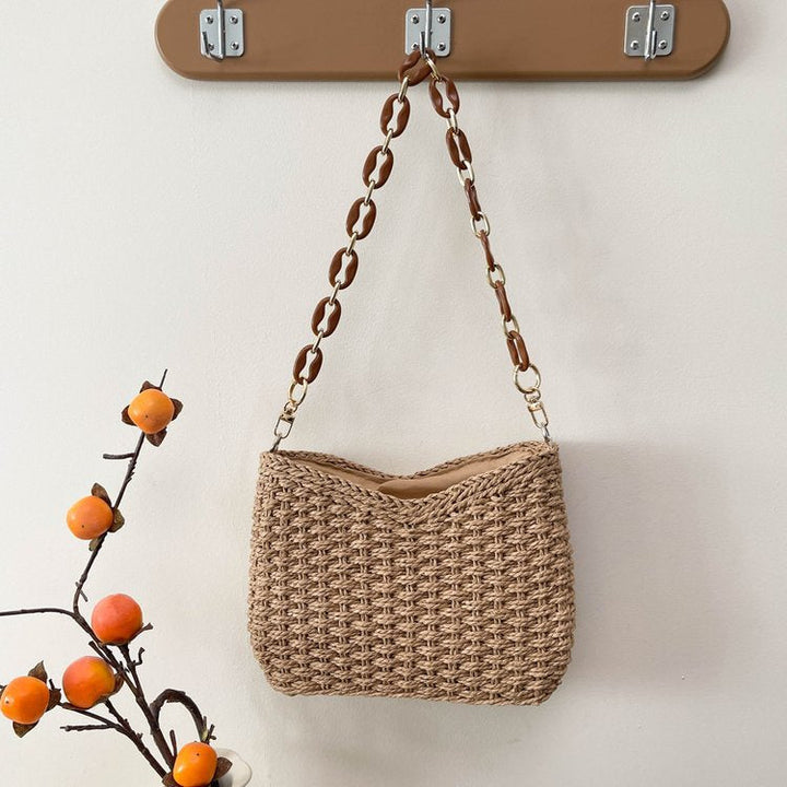 Handbag with chain carry handle Kalsten