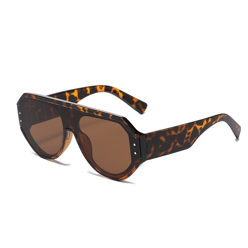 Men's Bold Frame Futuristic Sunglasses Kalsten
