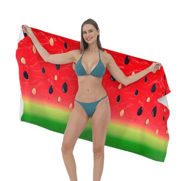 Beach towel with cheerful fruit motif Kalsten