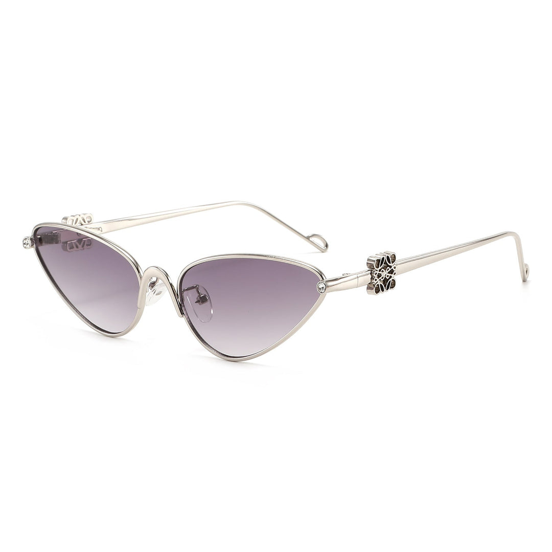 Women's Cat-Eye Sunglasses with Elegant Accents and UV Protection Kalsten
