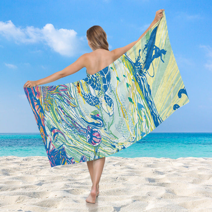 Women's beach towel by Kalsten