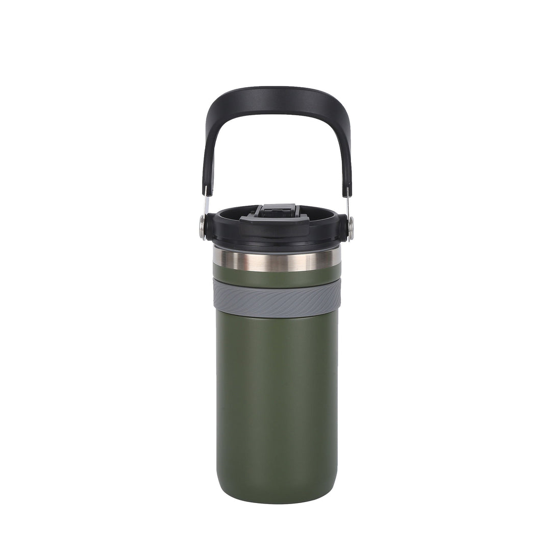 Ladies insulated thermo mug with practical carrying handle Kalsten