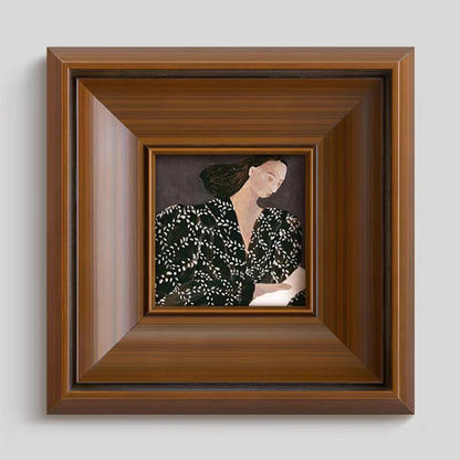 Framed Artistic Emotional Portrait Wall Art