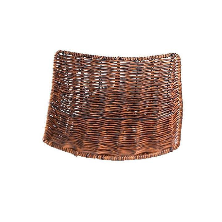 Unisex Elegant Rattan Serving Plate Kalsten