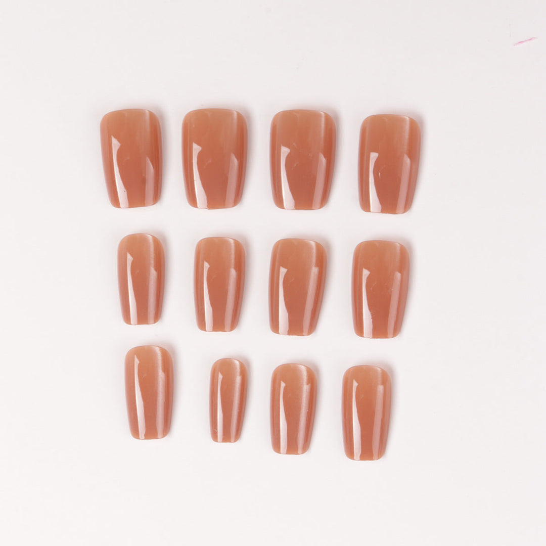 Premium Glossy Gel Nail Extensions Kalsten