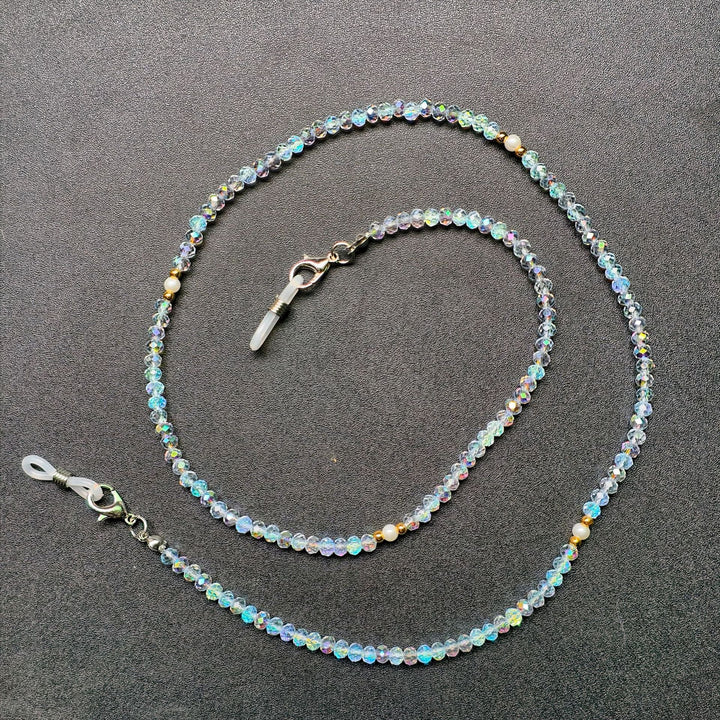 Elegant glasses holder chain with colorful beads Kalsten